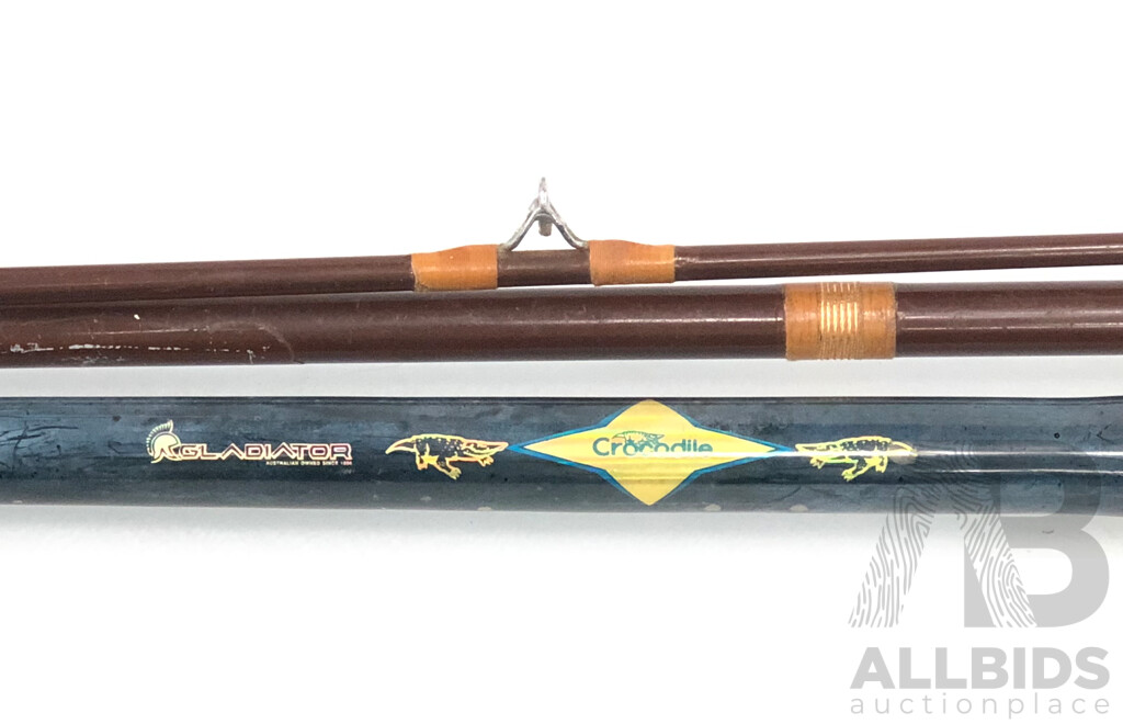 Gladiator and Jarvis Walker Fishing Rods - Lot of Two