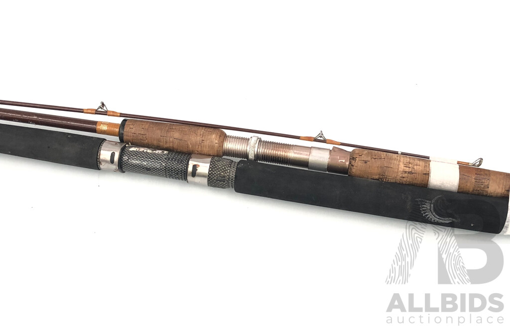 Gladiator and Jarvis Walker Fishing Rods - Lot of Two
