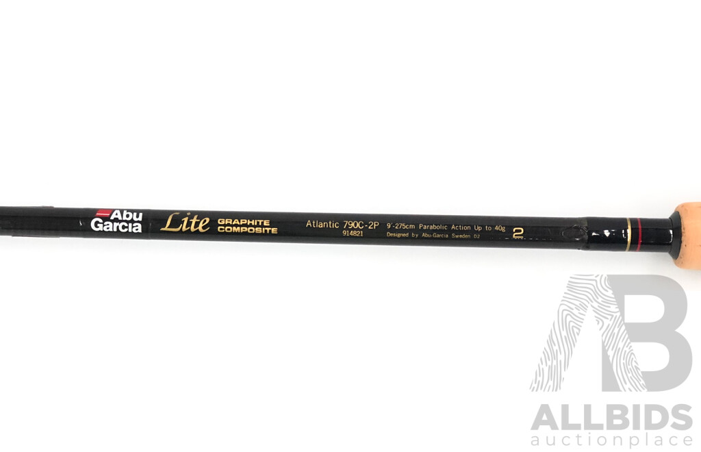 Abu Garcia Atlantic 790C-2P 275cm Graphite Composite Fishing Rod - New
