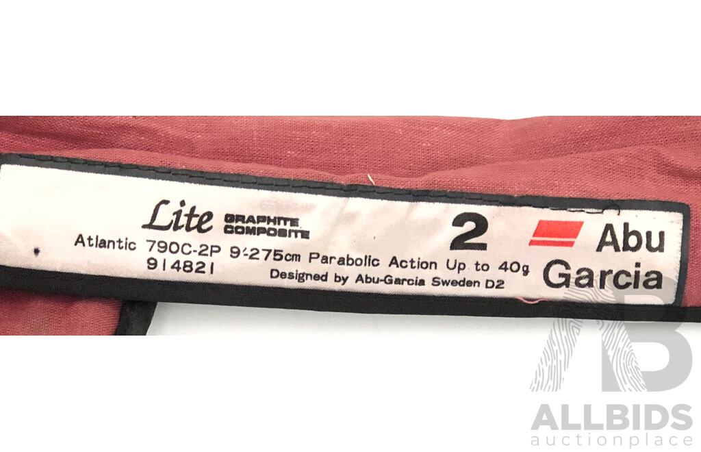 Abu Garcia Atlantic 790C-2P 275cm Graphite Composite Fishing Rod - New