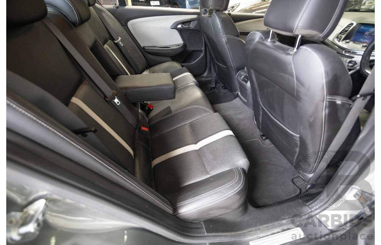 11/2013 Holden VF Calais V 4d Sedan Prussian Steel Metallic V6 3.6L