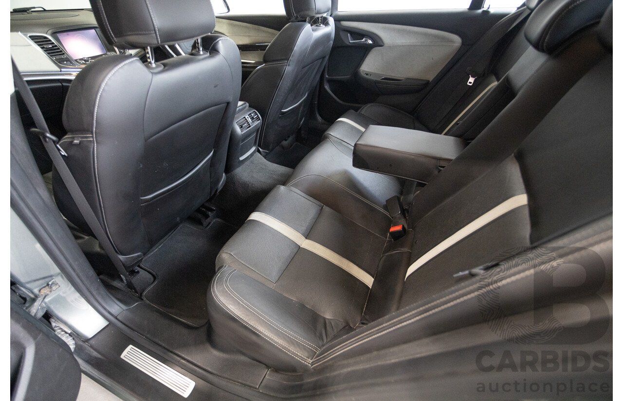 11/2013 Holden VF Calais V 4d Sedan Prussian Steel Metallic V6 3.6L