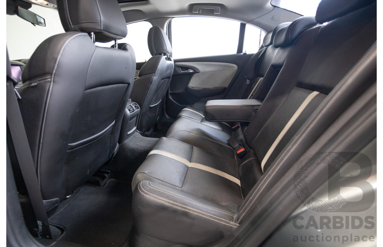 11/2013 Holden VF Calais V 4d Sedan Prussian Steel Metallic V6 3.6L