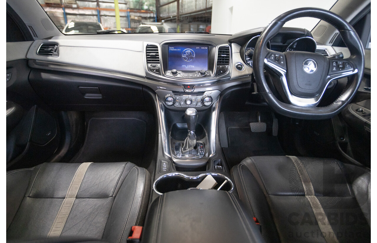 11/2013 Holden VF Calais V 4d Sedan Prussian Steel Metallic V6 3.6L