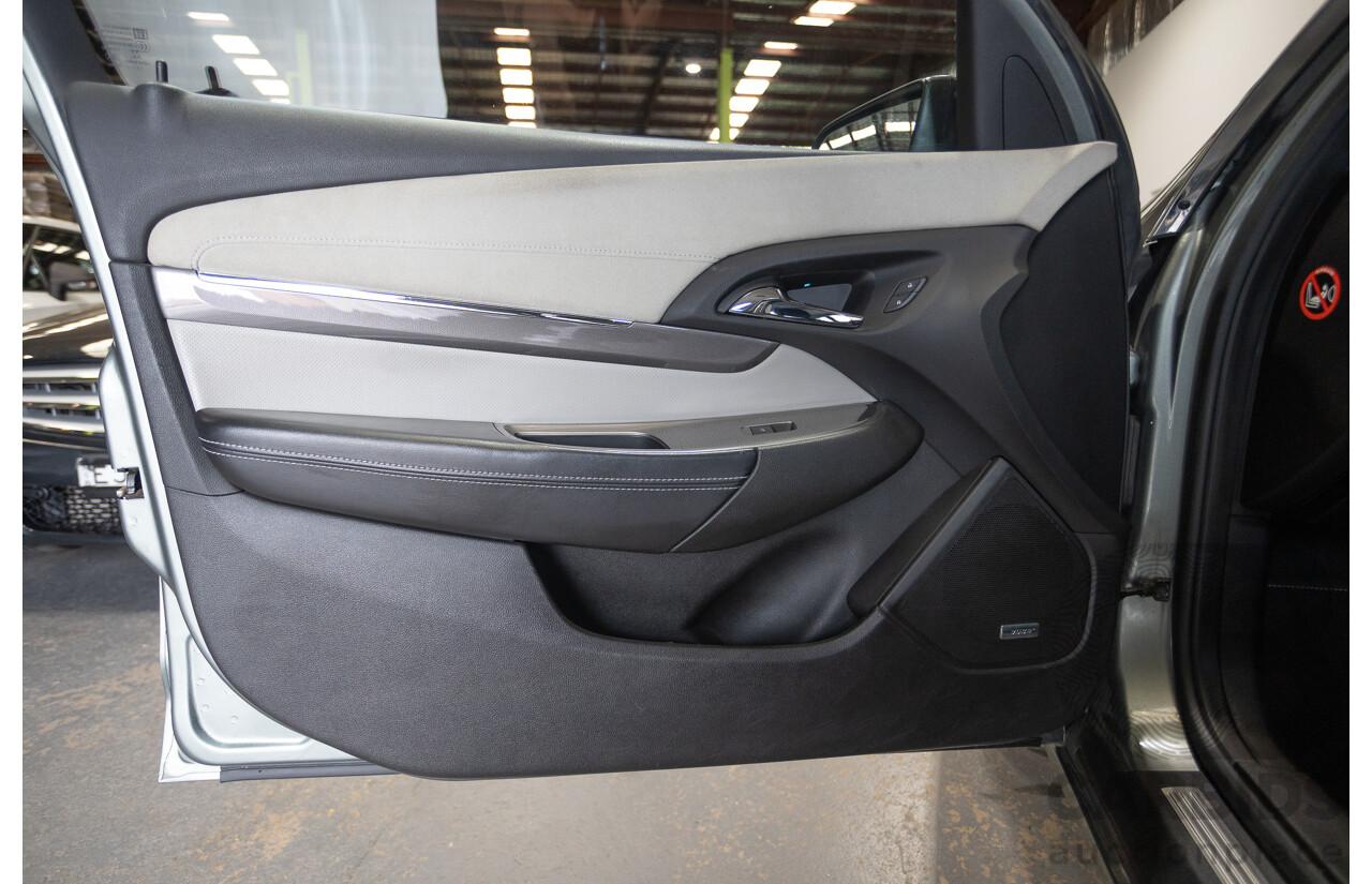 11/2013 Holden VF Calais V 4d Sedan Prussian Steel Metallic V6 3.6L