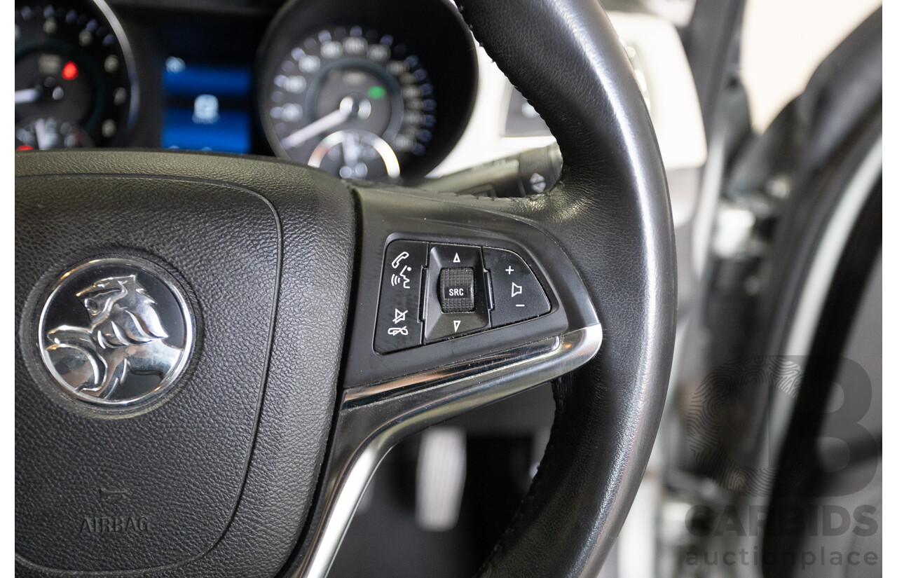 11/2013 Holden VF Calais V 4d Sedan Prussian Steel Metallic V6 3.6L