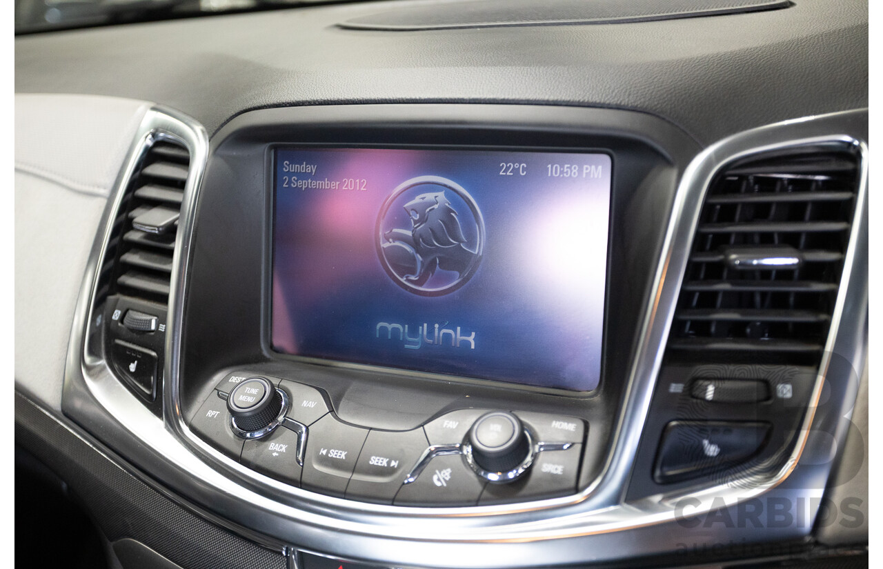 11/2013 Holden VF Calais V 4d Sedan Prussian Steel Metallic V6 3.6L