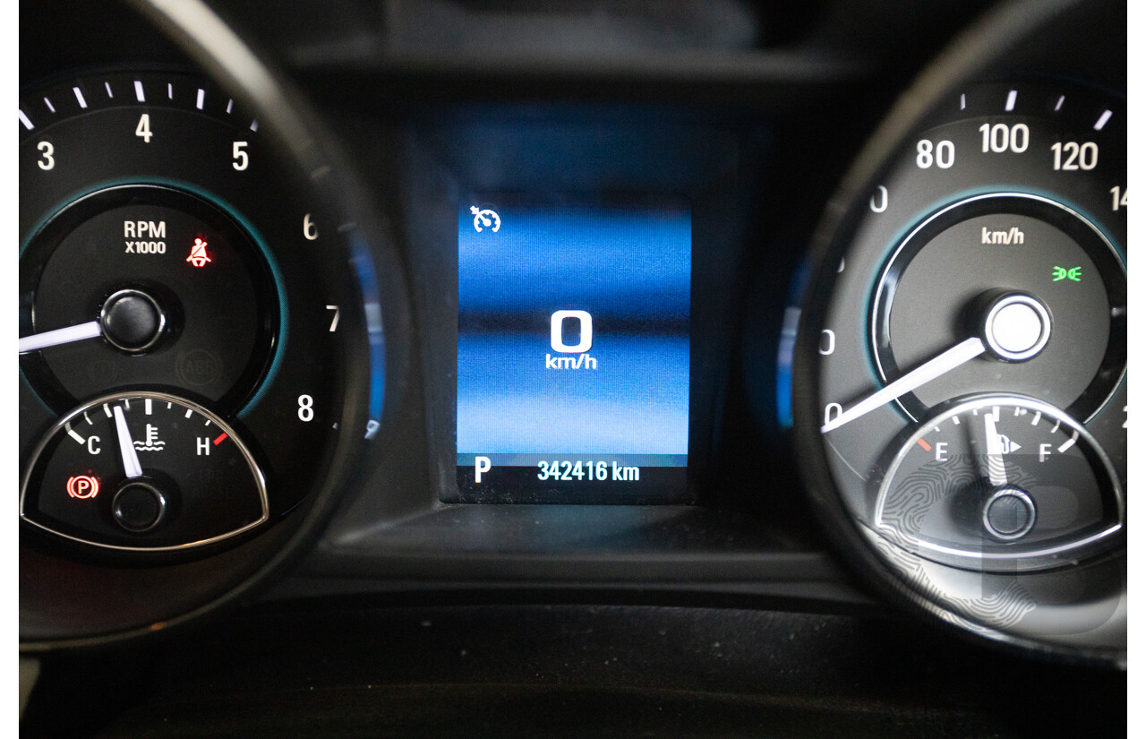 11/2013 Holden VF Calais V 4d Sedan Prussian Steel Metallic V6 3.6L