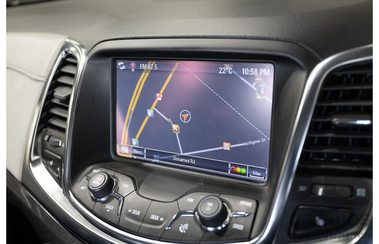 11/2013 Holden VF Calais V 4d Sedan Prussian Steel Metallic V6 3.6L