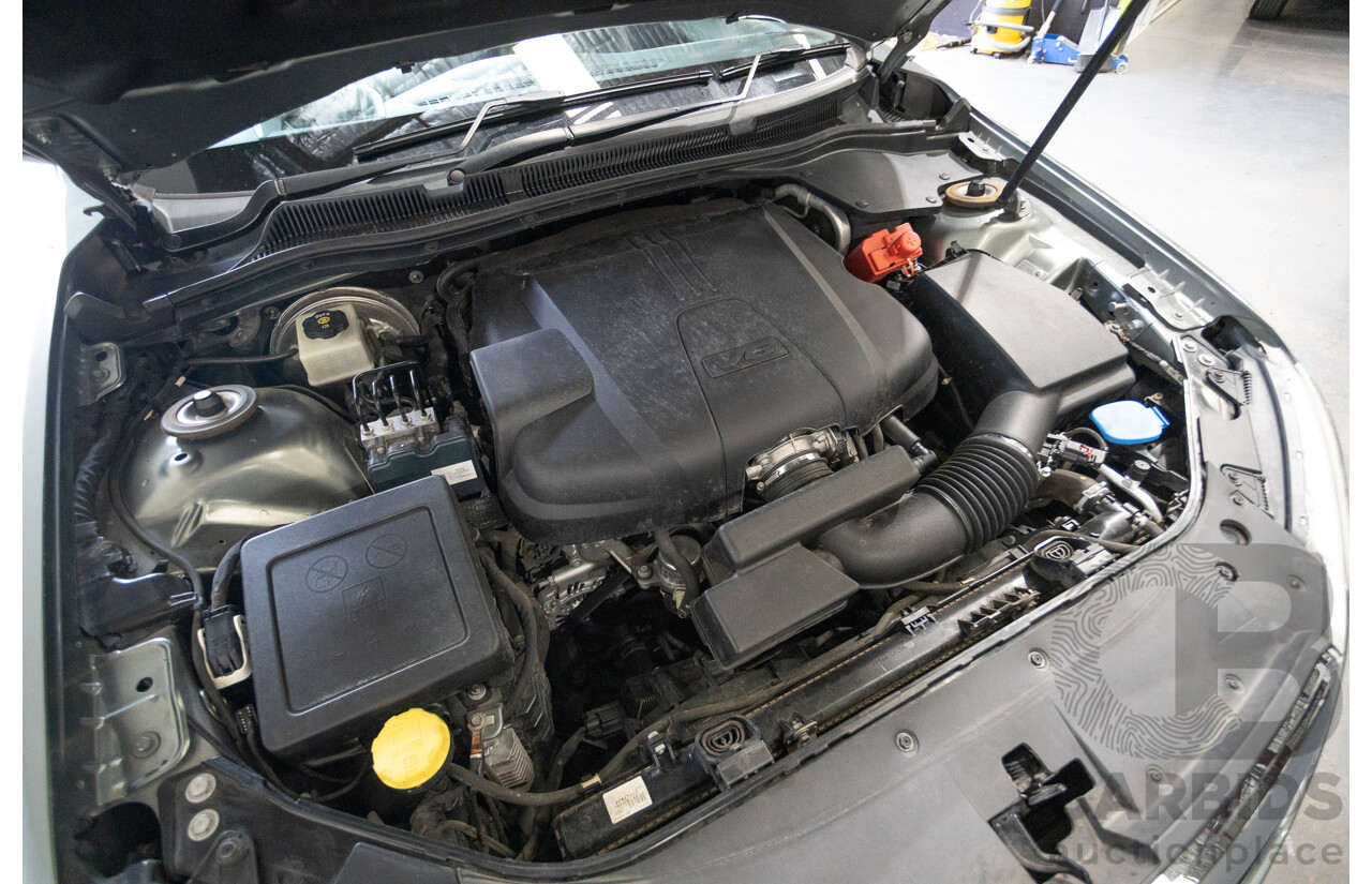 11/2013 Holden VF Calais V 4d Sedan Prussian Steel Metallic V6 3.6L