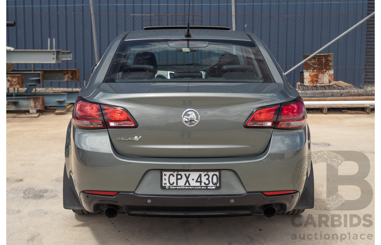 11/2013 Holden VF Calais V 4d Sedan Prussian Steel Metallic V6 3.6L