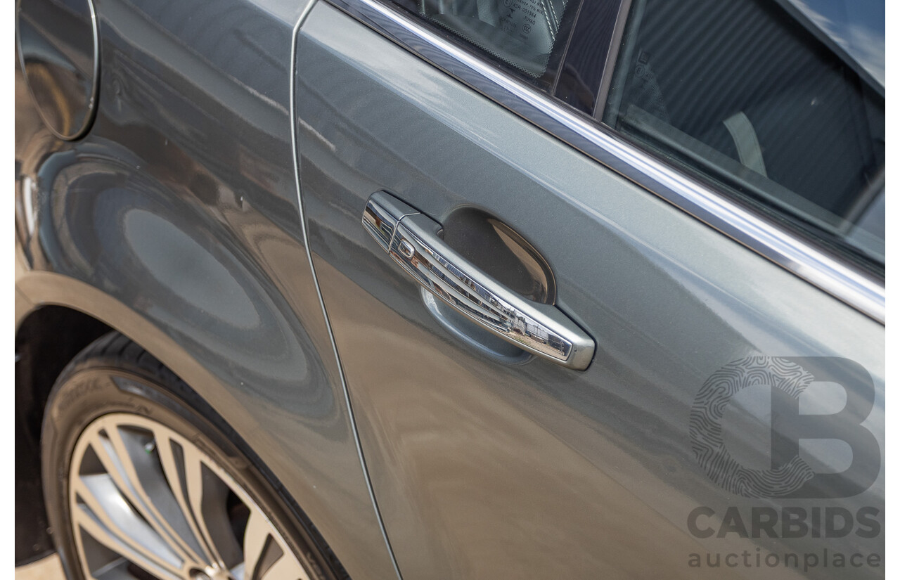 11/2013 Holden VF Calais V 4d Sedan Prussian Steel Metallic V6 3.6L