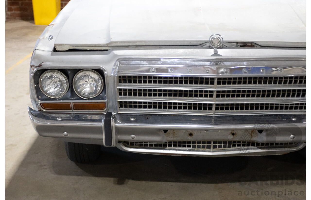 4/1978 Chrysler CL Regal LeBaron 4d Sedan Silver 4.3L