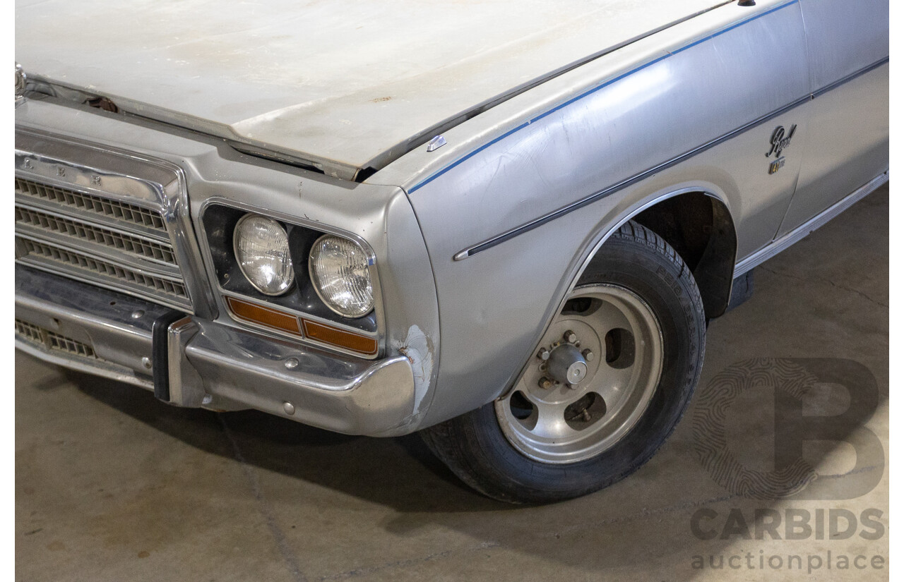 4/1978 Chrysler CL Regal LeBaron 4d Sedan Silver 4.3L