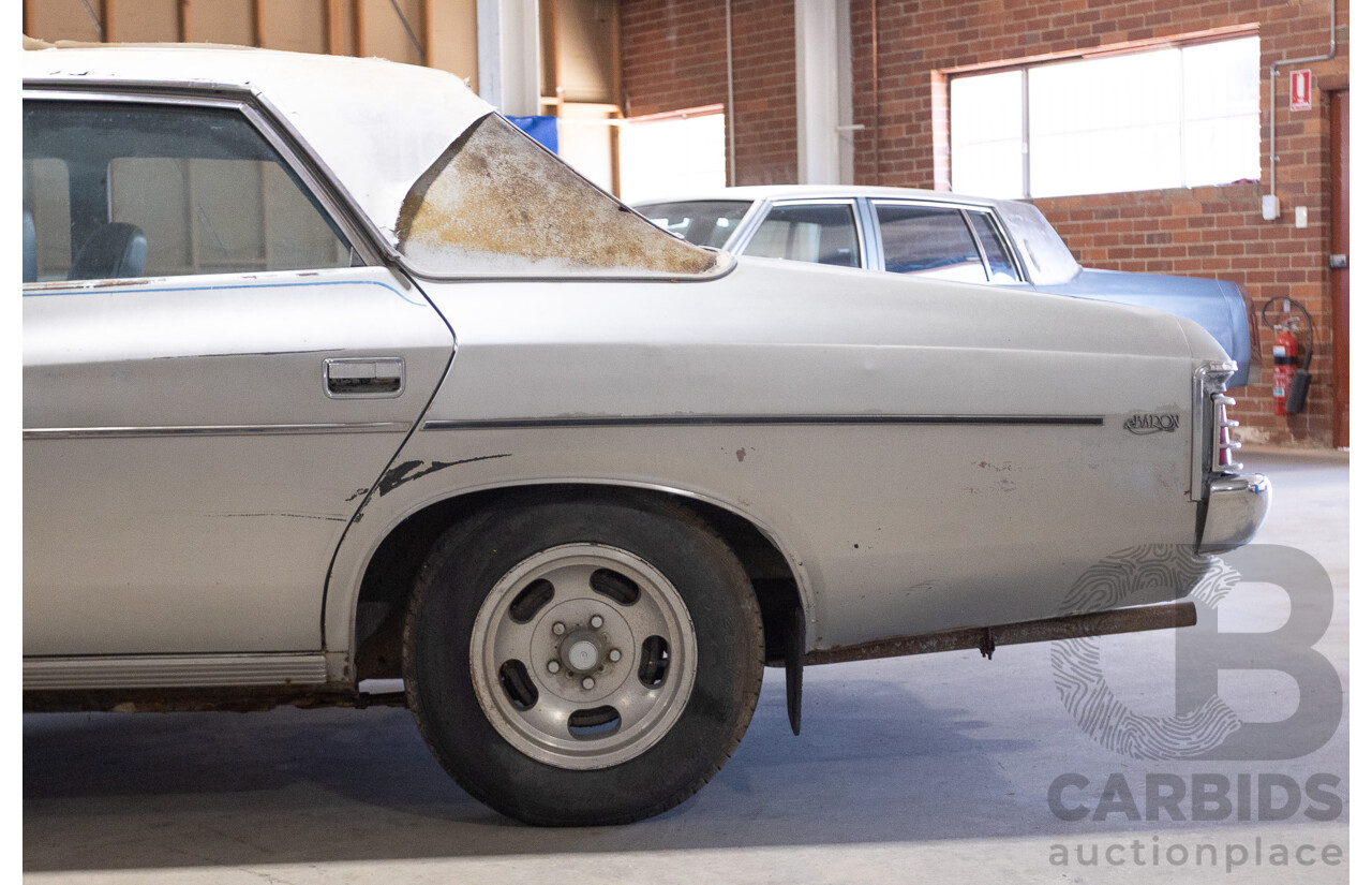 4/1978 Chrysler CL Regal LeBaron 4d Sedan Silver 4.3L