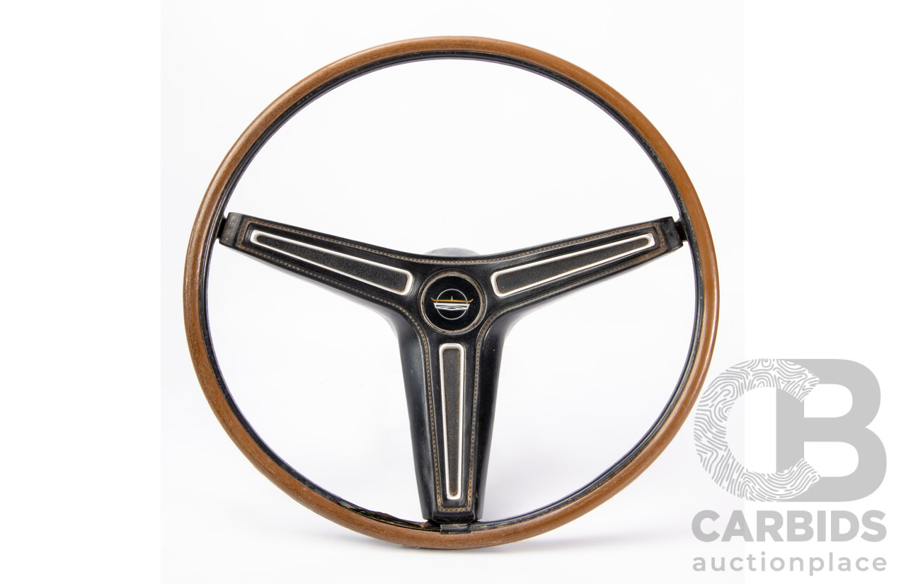Ford Falcon XA / XB GT / GS Complete Steering Wheel - Genuine Part