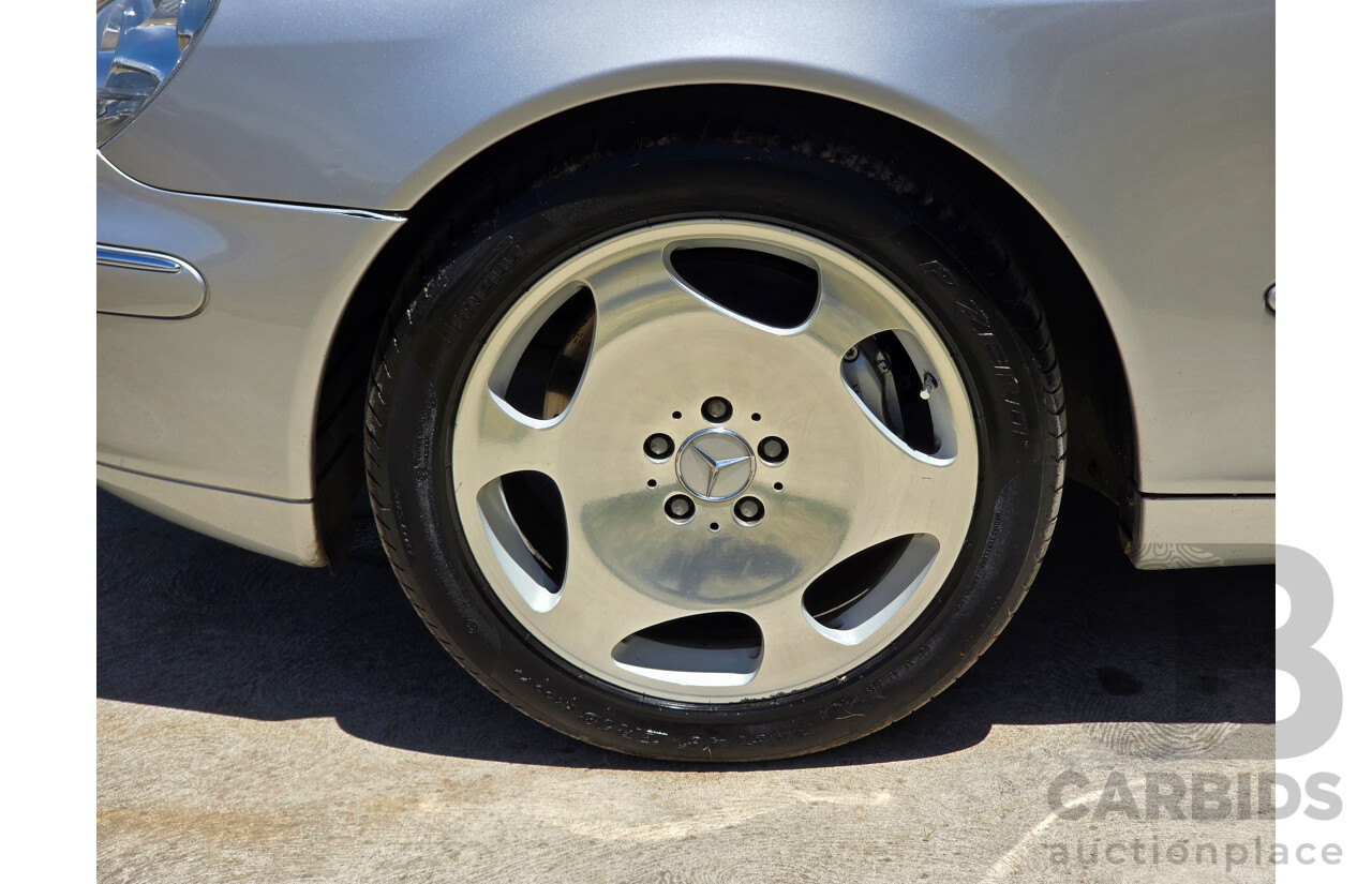 8/2005 Mercedes Benz S600L W220 MY05 4d Sedan Brilliant Silver Metallic Twin Turbo V12 5.5L