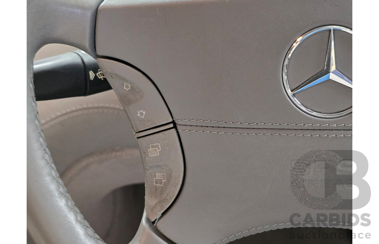 8/2005 Mercedes Benz S600L W220 MY05 4d Sedan Brilliant Silver Metallic Twin Turbo V12 5.5L