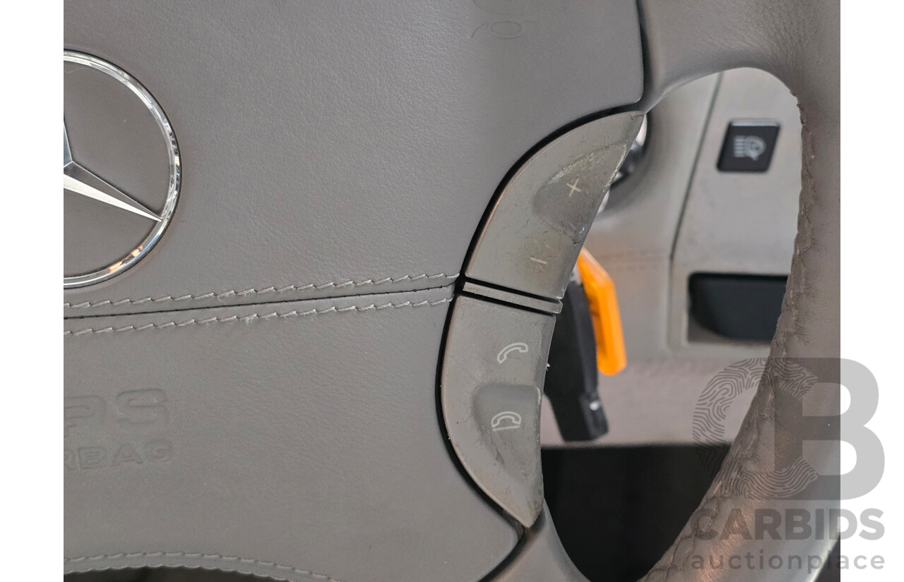 8/2005 Mercedes Benz S600L W220 MY05 4d Sedan Brilliant Silver Metallic Twin Turbo V12 5.5L