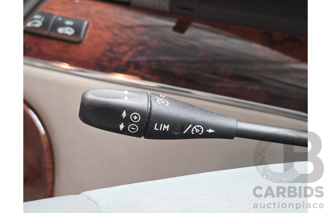 8/2005 Mercedes Benz S600L W220 MY05 4d Sedan Brilliant Silver Metallic Twin Turbo V12 5.5L