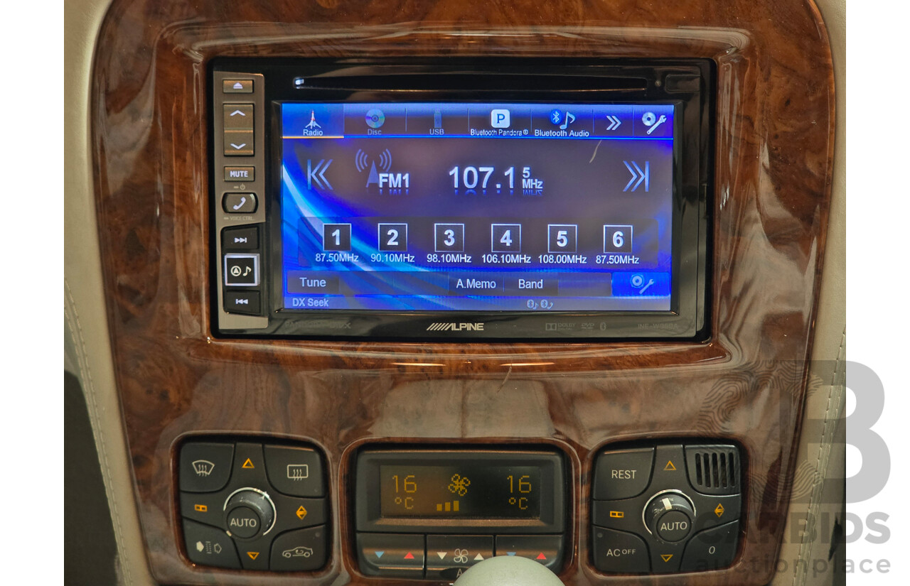 8/2005 Mercedes Benz S600L W220 MY05 4d Sedan Brilliant Silver Metallic Twin Turbo V12 5.5L