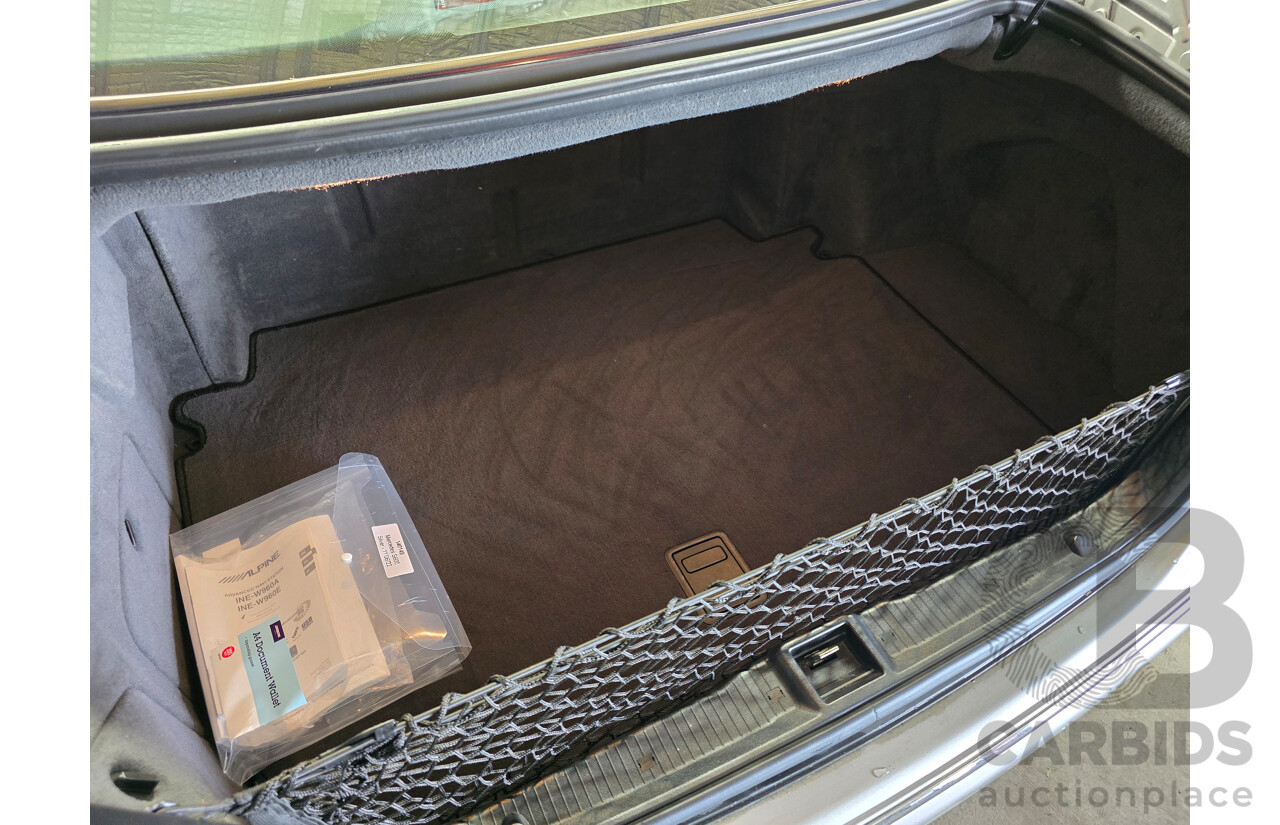 8/2005 Mercedes Benz S600L W220 MY05 4d Sedan Brilliant Silver Metallic Twin Turbo V12 5.5L