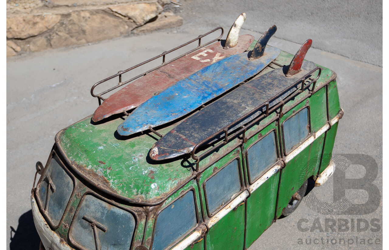 Vintage VW Kombi Style Metal Esky