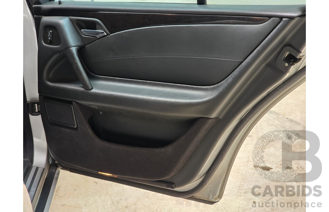 10/1998 Mercedes Benz E55 AMG W210 4d Sedan Brilliant Silver Metallic V8 5.4L