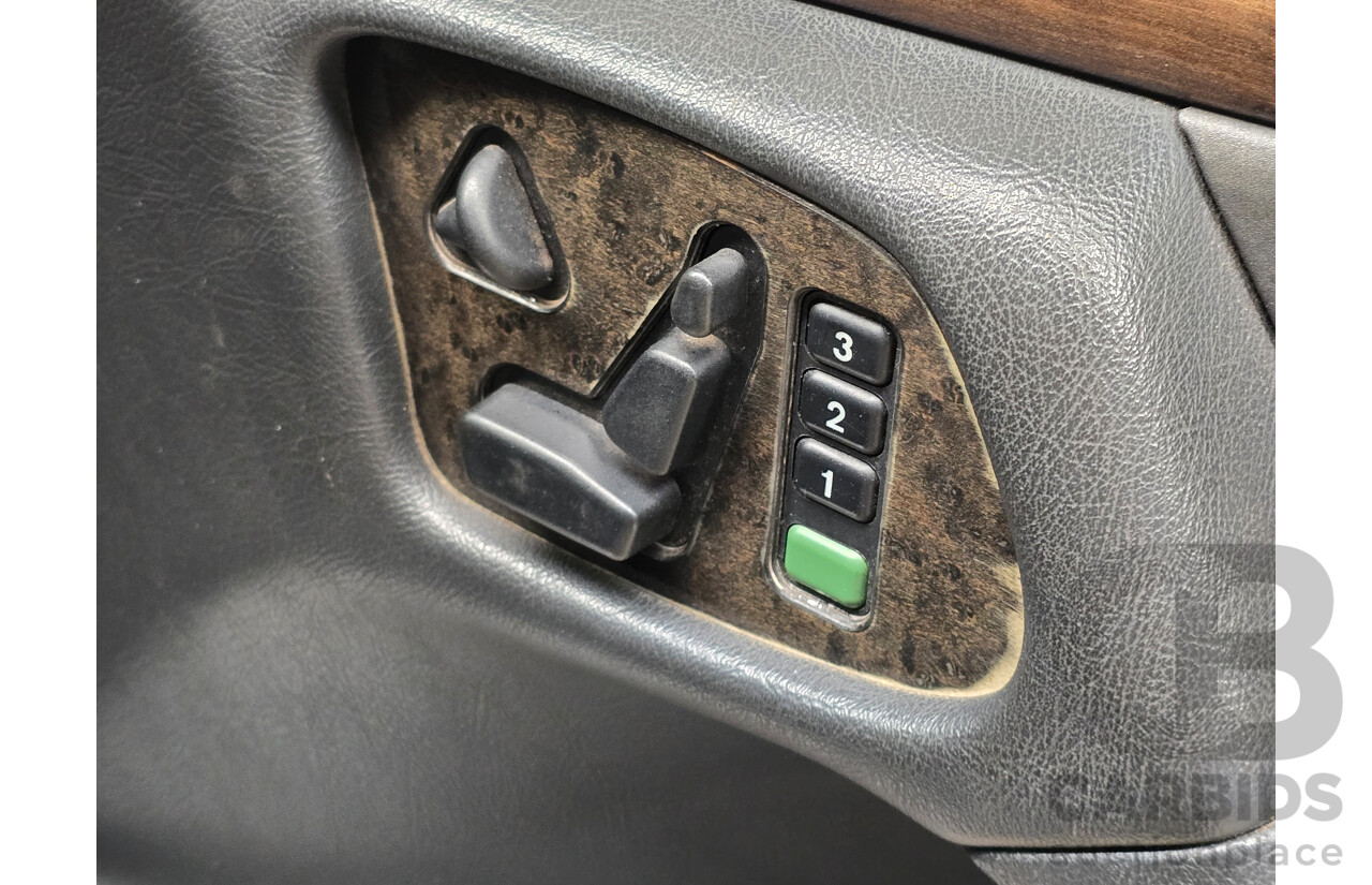 10/1998 Mercedes Benz E55 AMG W210 4d Sedan Brilliant Silver Metallic V8 5.4L