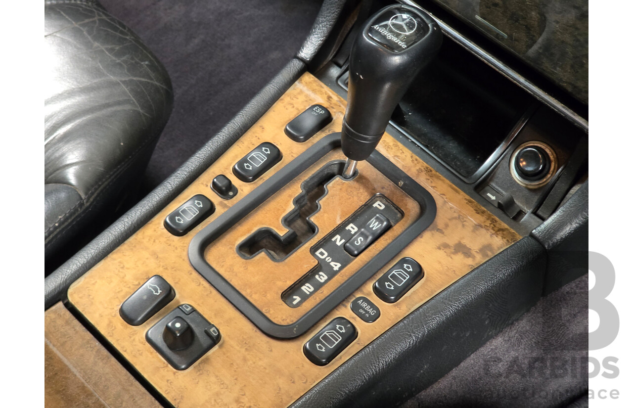 10/1998 Mercedes Benz E55 AMG W210 4d Sedan Brilliant Silver Metallic V8 5.4L