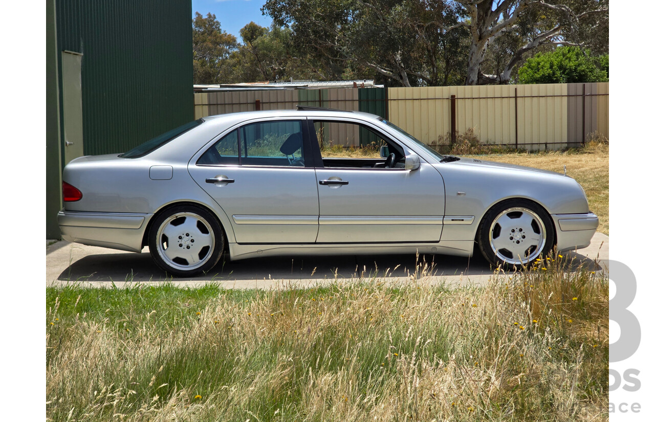 10/1998 Mercedes Benz E55 AMG W210 4d Sedan Brilliant Silver Metallic V8 5.4L