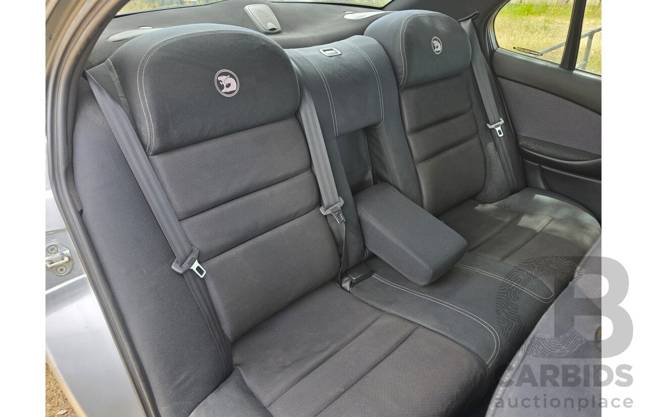 11/2003 Holden Special Vehicles (HSV) Clubsport VY Series 2 Build No.478 4d Sedan Quicksilver Metallic V8 5.7L - Supercharged