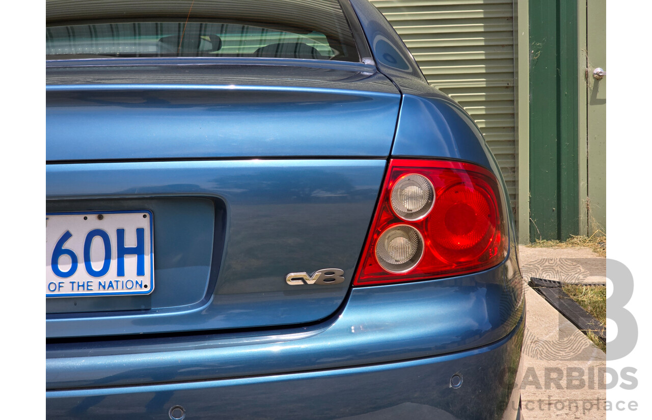 9/2003 Holden Monaro CV8 V2 Series III 2d Coupe Barbados Metallic Blue V8 5.7L