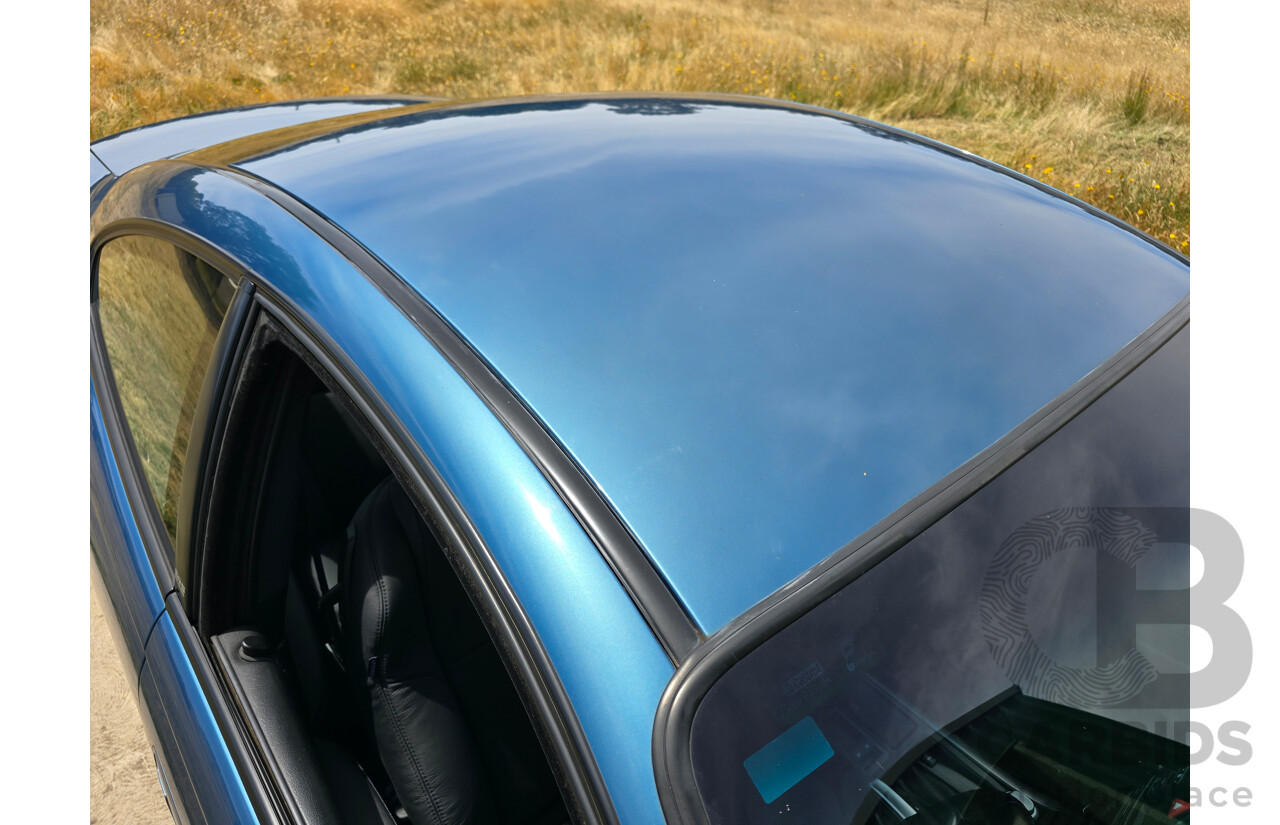 9/2003 Holden Monaro CV8 V2 Series III 2d Coupe Barbados Metallic Blue V8 5.7L