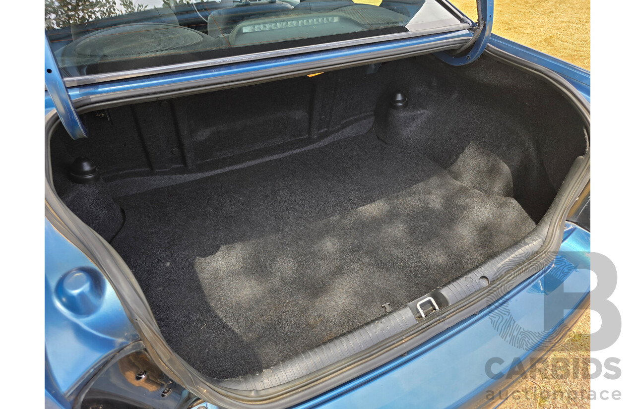 9/2003 Holden Monaro CV8 V2 Series III 2d Coupe Barbados Metallic Blue V8 5.7L