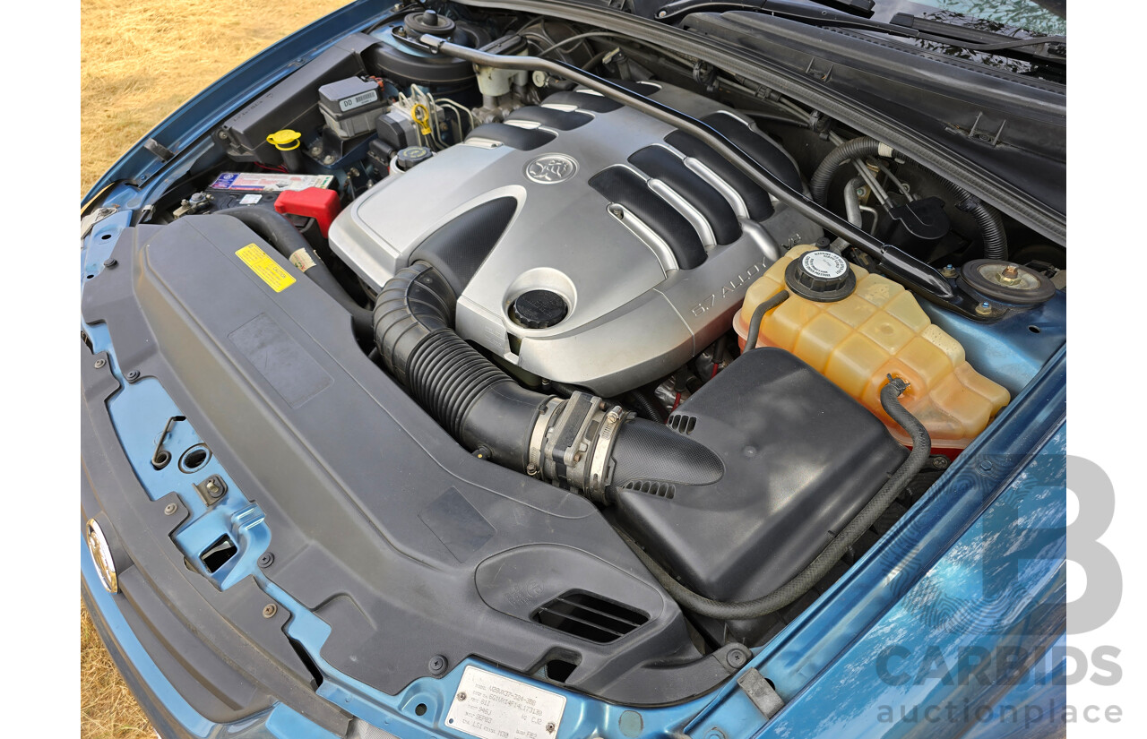 9/2003 Holden Monaro CV8 V2 Series III 2d Coupe Barbados Metallic Blue V8 5.7L
