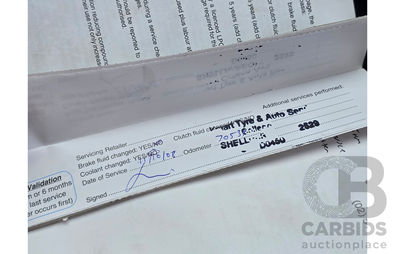 9/2003 Holden Monaro CV8 V2 Series III 2d Coupe Barbados Metallic Blue V8 5.7L