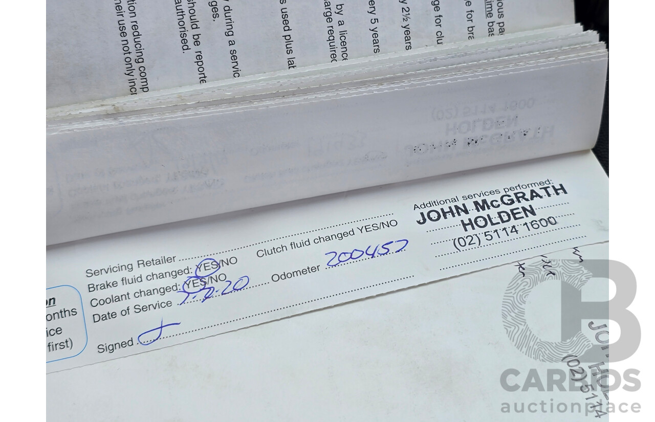 9/2003 Holden Monaro CV8 V2 Series III 2d Coupe Barbados Metallic Blue V8 5.7L