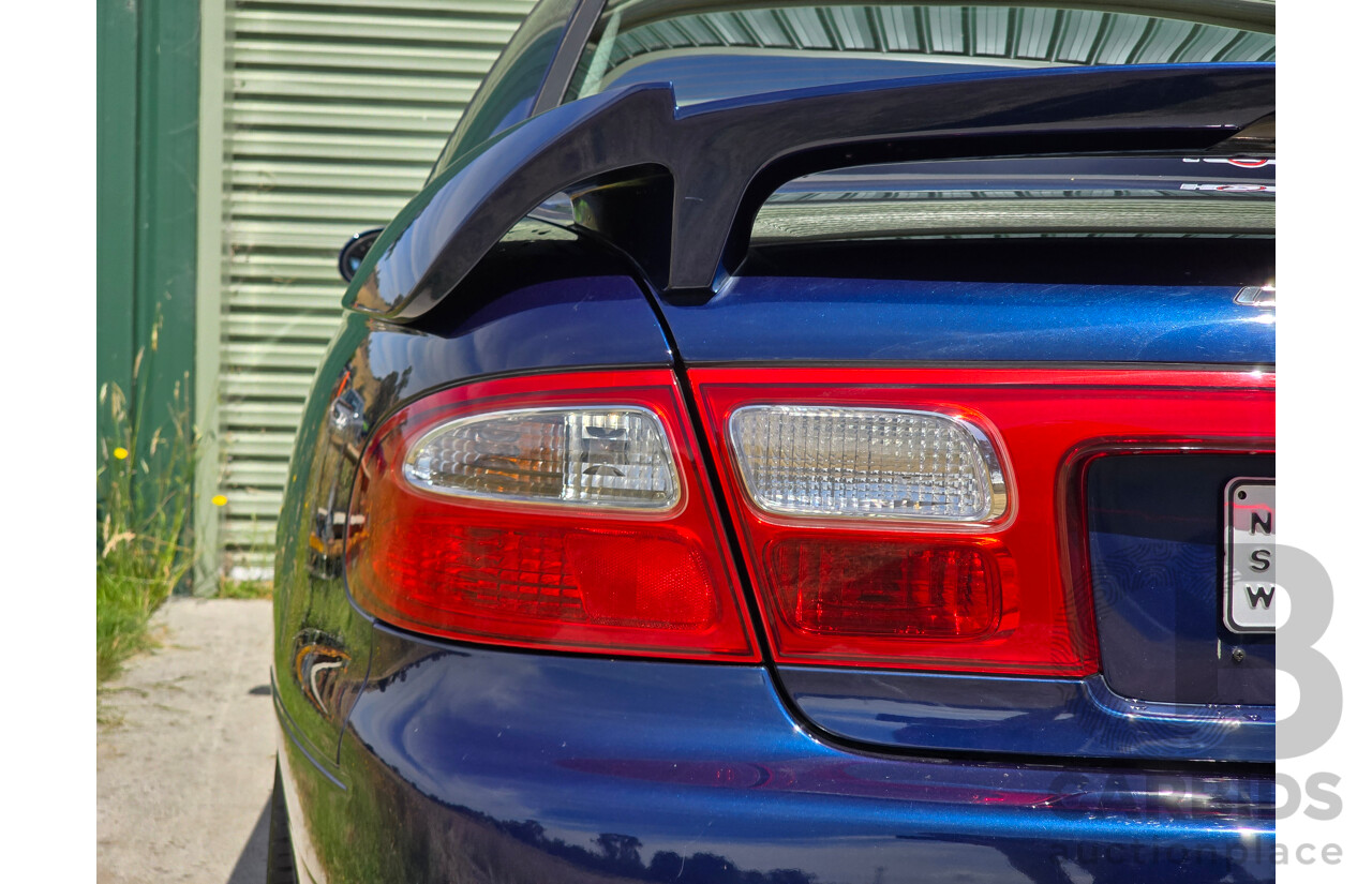 10/2001 Holden Special Vehicles (HSV) Clubsport VX Series II Build No.136 4d Sedan Vespers Blue Metallic V8 5.7L