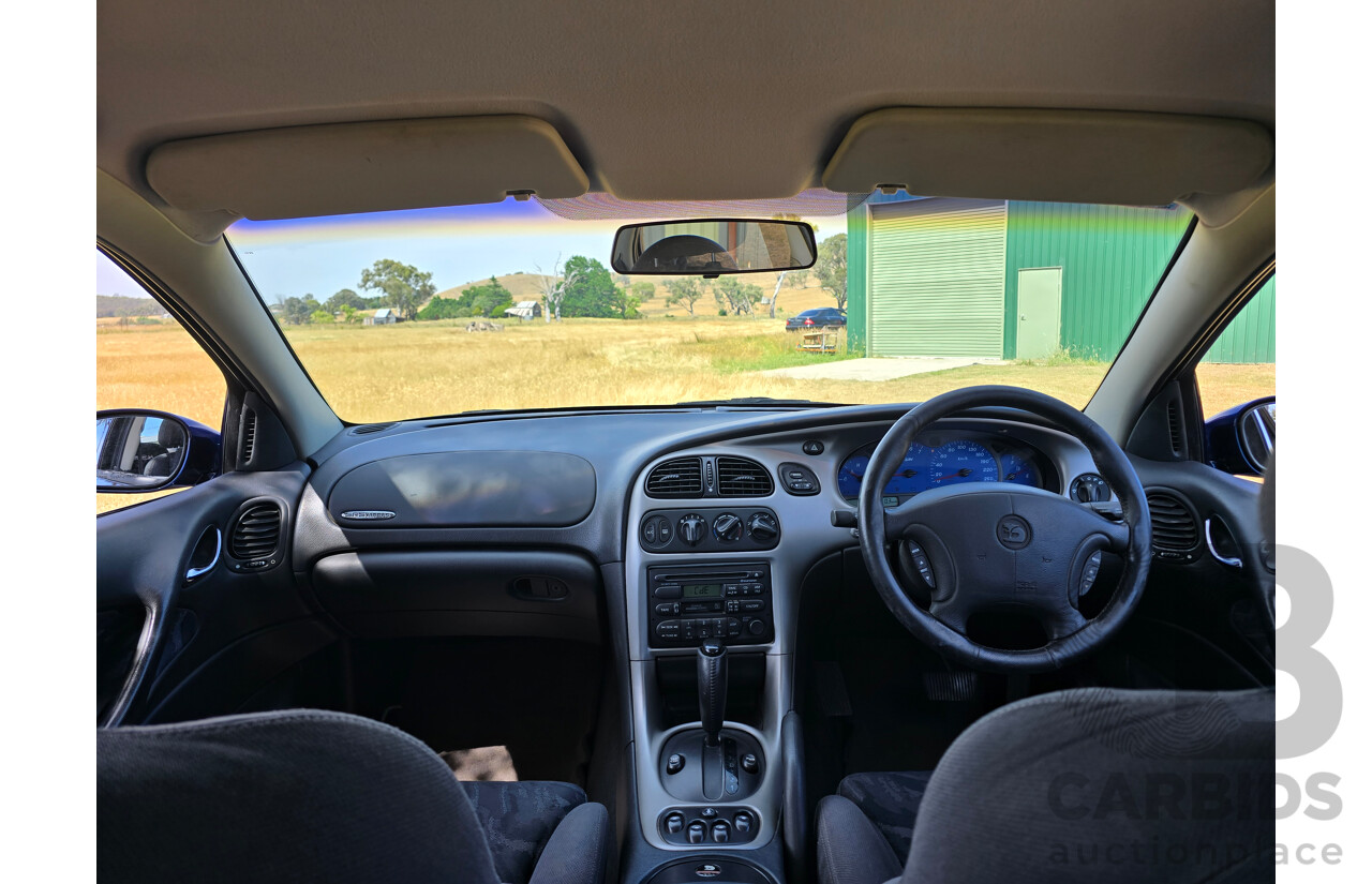 10/2001 Holden Special Vehicles (HSV) Clubsport VX Series II Build No.136 4d Sedan Vespers Blue Metallic V8 5.7L