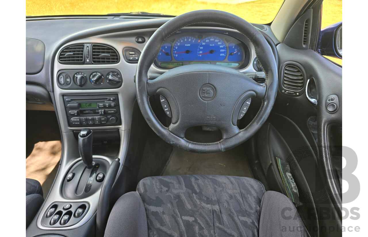 10/2001 Holden Special Vehicles (HSV) Clubsport VX Series II Build No.136 4d Sedan Vespers Blue Metallic V8 5.7L