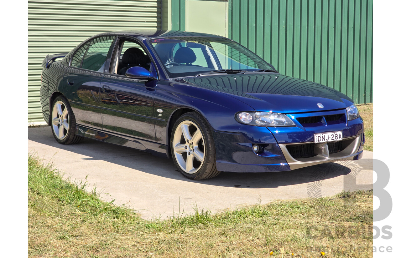 10/2001 Holden Special Vehicles (HSV) Clubsport VX Series II Build No.136 4d Sedan Vespers Blue Metallic V8 5.7L