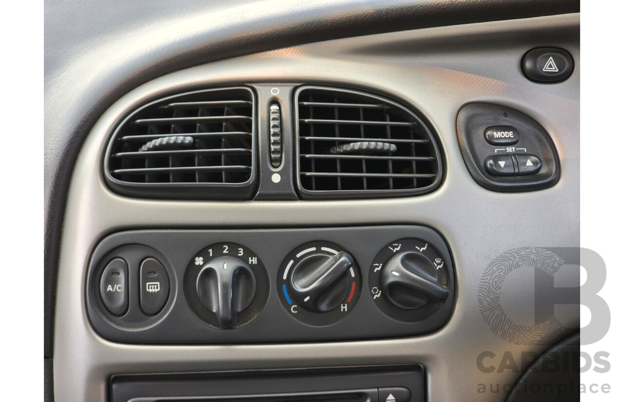 10/2001 Holden Special Vehicles (HSV) Clubsport VX Series II Build No.136 4d Sedan Vespers Blue Metallic V8 5.7L