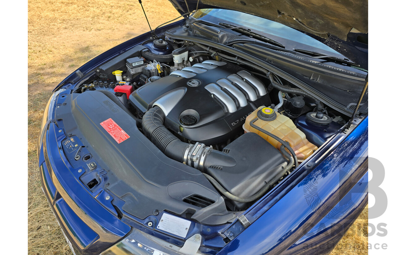 10/2001 Holden Special Vehicles (HSV) Clubsport VX Series II Build No.136 4d Sedan Vespers Blue Metallic V8 5.7L