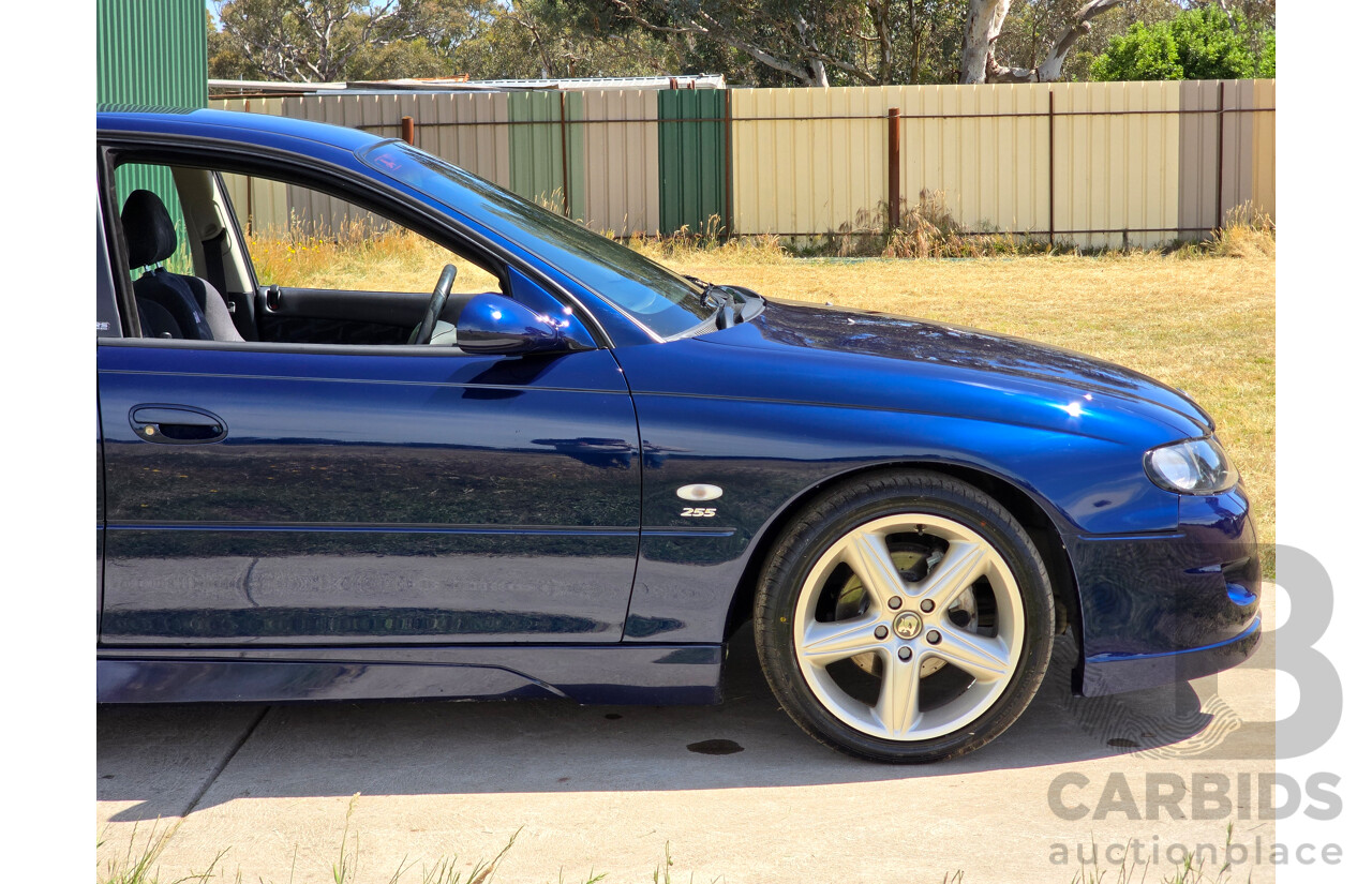 10/2001 Holden Special Vehicles (HSV) Clubsport VX Series II Build No.136 4d Sedan Vespers Blue Metallic V8 5.7L