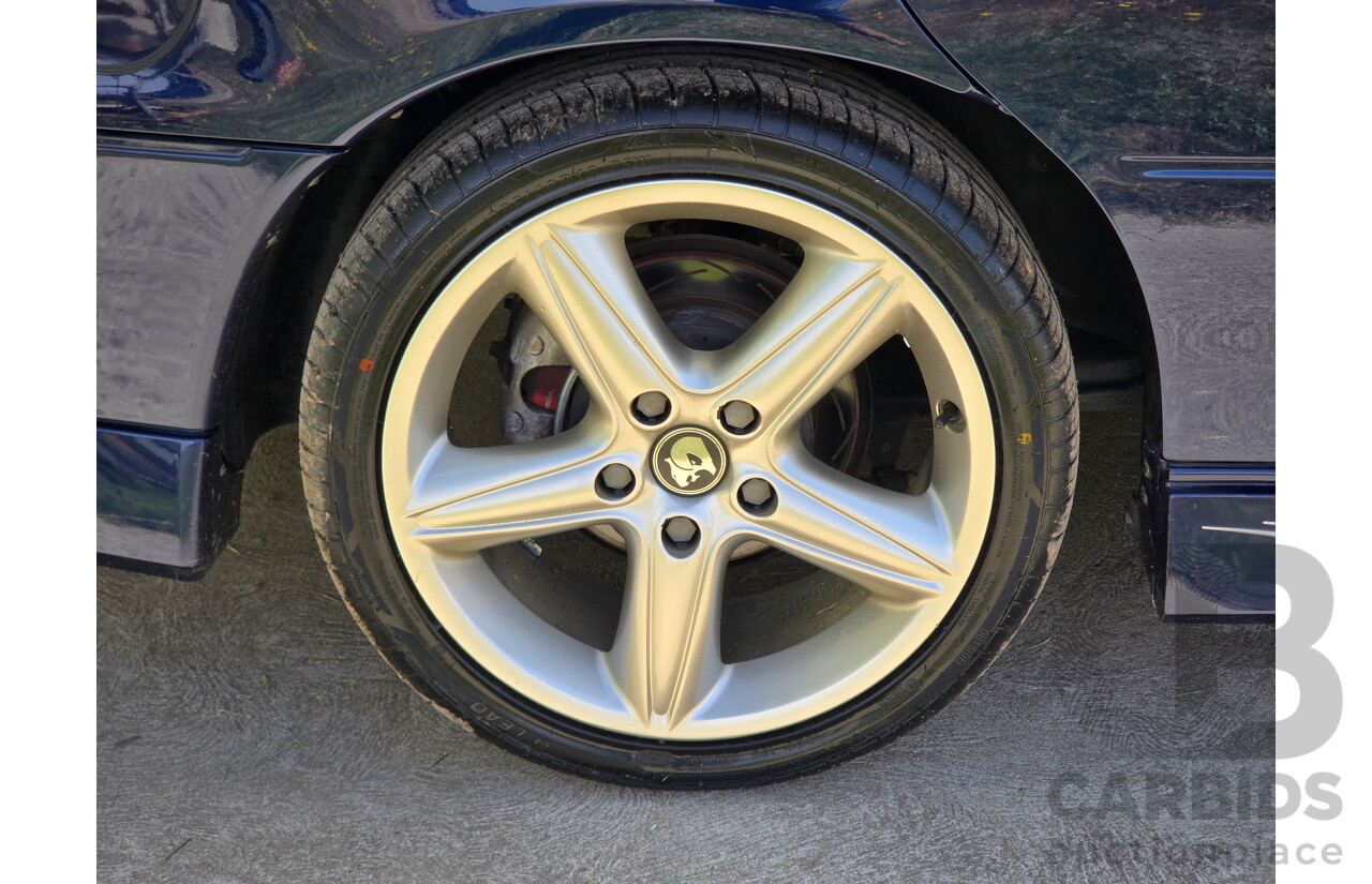 10/2001 Holden Special Vehicles (HSV) Clubsport VX Series II Build No.136 4d Sedan Vespers Blue Metallic V8 5.7L