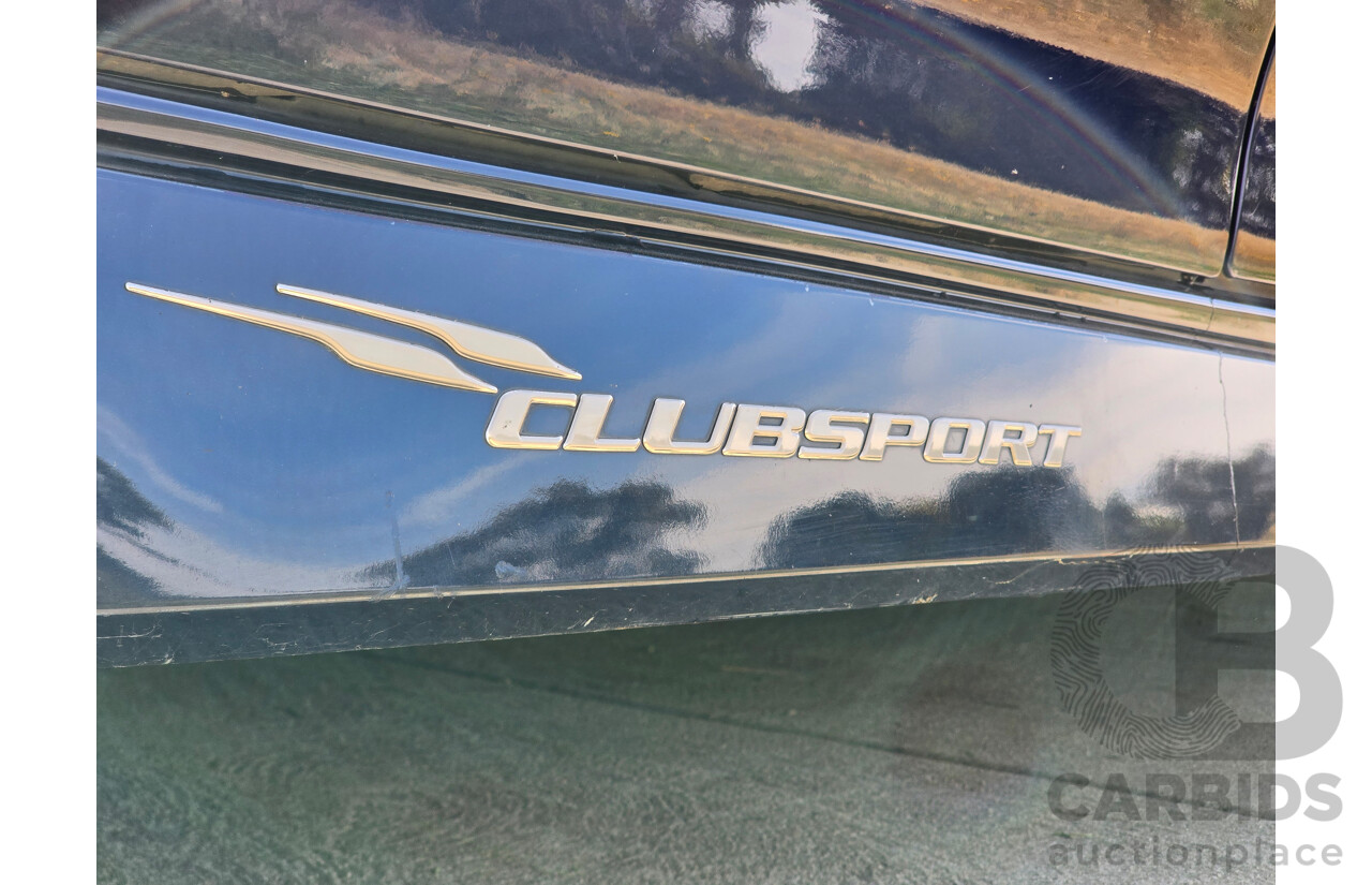 10/2001 Holden Special Vehicles (HSV) Clubsport VX Series II Build No.136 4d Sedan Vespers Blue Metallic V8 5.7L