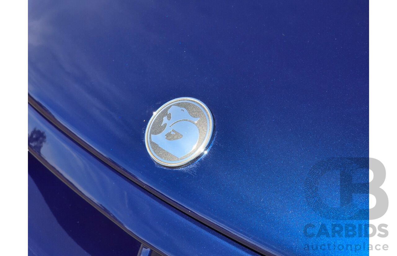 10/2001 Holden Special Vehicles (HSV) Clubsport VX Series II Build No.136 4d Sedan Vespers Blue Metallic V8 5.7L