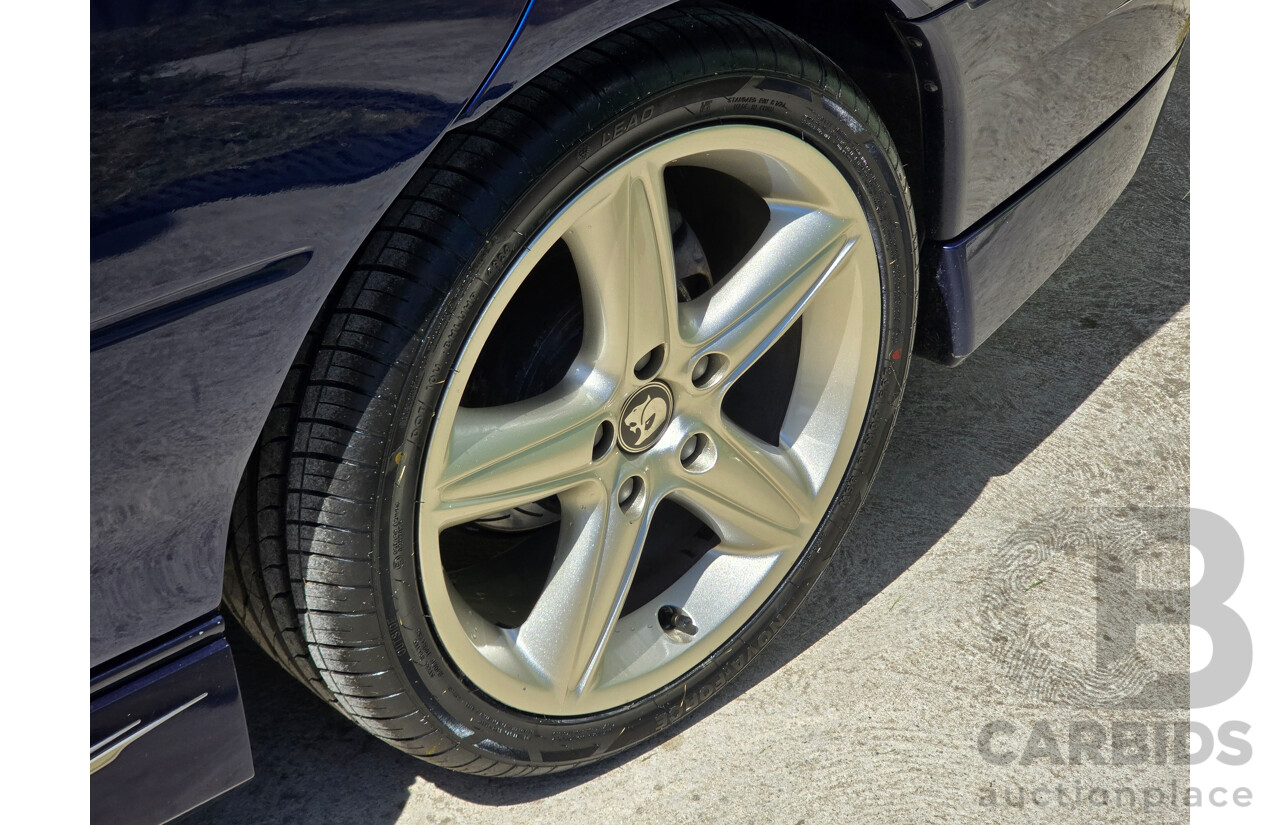 10/2001 Holden Special Vehicles (HSV) Clubsport VX Series II Build No.136 4d Sedan Vespers Blue Metallic V8 5.7L