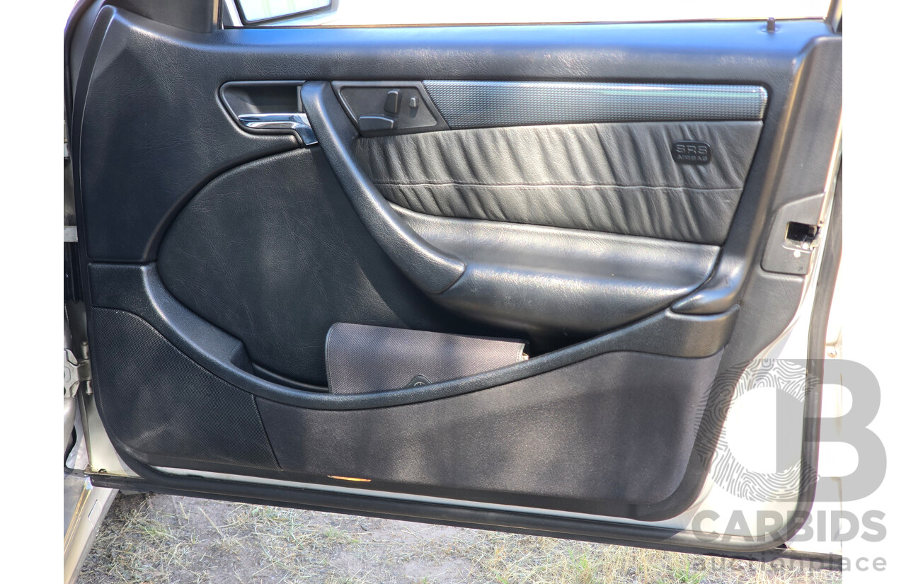 7/1998 Mercedes Benz C43 AMG W202 4d Saloon Zircon Silver Metallic V8 4.3L